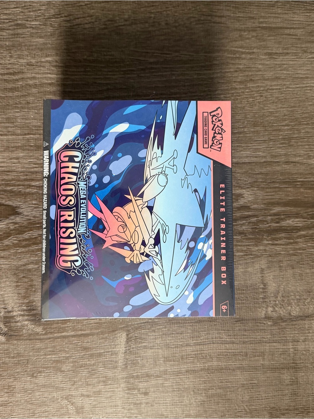 Pokemon Chaos Rising Elite Trainer Box - Blue and Pink Artwork